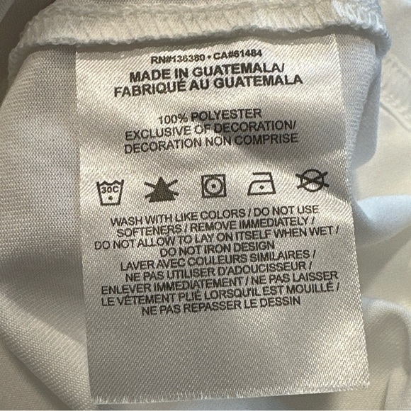 Nike Dri Fit Polyester Pittsburgh Steelers NFL White M Short Sleeve T Shirt Mens - Picture 4 of 5